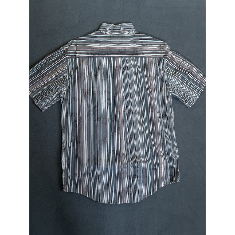 Harley Davidson Mens Button Up Shirt Size M Medium Short Sleeve Oem - Picture 3 of 8